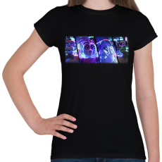 PRINTFASHION FIVE NIGHTS AT FREDDYS #3 - Női póló - Fekete