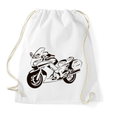 PRINTFASHION fjr - Sportzsák, Tornazsák - Fehér tornazsák