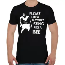 PRINTFASHION Float and sting - Férfi póló - Fekete férfi póló