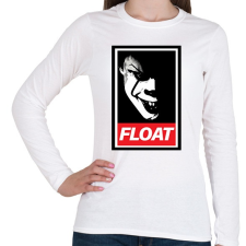 PRINTFASHION Float - Az - Női hosszú ujjú póló - Fehér női póló