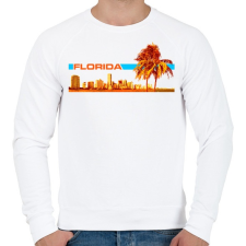 PRINTFASHION Florida - Férfi pulóver - Fehér férfi pulóver, kardigán