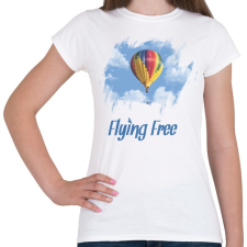 PRINTFASHION flying free - Női póló - Fehér női póló