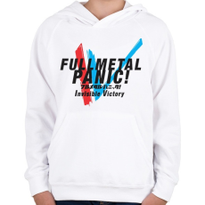 PRINTFASHION FMP! - Gyerek kapucnis pulóver - Fehér