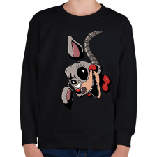 PRINTFASHION FNAF #2 - Gyerek pulóver - Fekete gyerek pulóver, kardigán