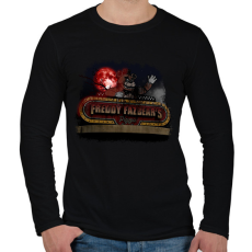 PRINTFASHION Fnaf tábla - Férfi hosszú ujjú póló - Fekete