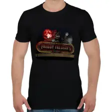 PRINTFASHION Fnaf tábla - Férfi póló - Fekete férfi póló