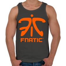 PRINTFASHION Fnatic logo - Férfi atléta - Sötétszürke atléta, trikó