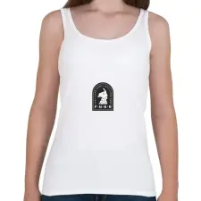 PRINTFASHION FNBR - Loot LLama Gang - Női atléta - Fehér női trikó