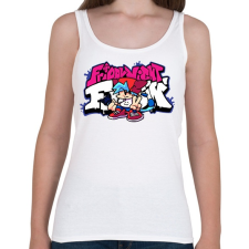 PRINTFASHION FNF - Női atléta - Fehér női trikó