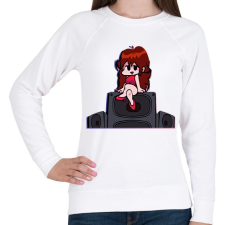 PRINTFASHION FNF - Női pulóver - Fehér női pulóver, kardigán