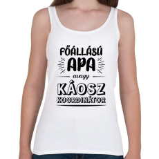 PRINTFASHION Főállású apa - Női atléta - Fehér