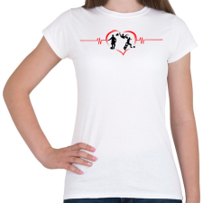 PRINTFASHION Foci - Női póló - Fehér női póló