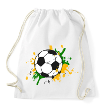 PRINTFASHION Foci - Sportzsák, Tornazsák - Fehér tornazsák