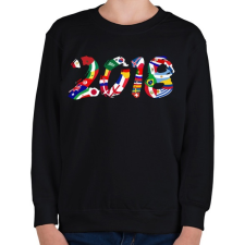 PRINTFASHION Foci VB 2018 - Gyerek pulóver - Fekete gyerek pulóver, kardigán