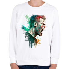 PRINTFASHION Focisa - Gyerek pulóver - Fehér