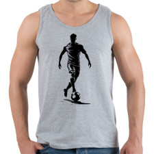 PRINTFASHION Focista - Férfi atléta - Sport szürke atléta, trikó