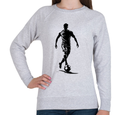 PRINTFASHION Focista - Női pulóver - Sport szürke