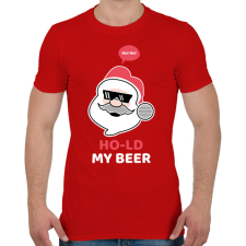 PRINTFASHION FOGD A SÖRÖM - Férfi póló - Piros férfi póló