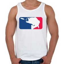 PRINTFASHION Fogd ki!  - Férfi atléta - Fehér atléta, trikó