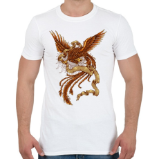 PRINTFASHION Főnix - Férfi póló - Fehér