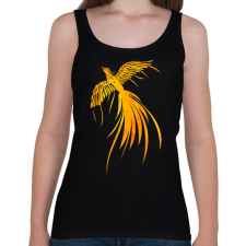 PRINTFASHION Főnix  - Női atléta - Fekete női trikó