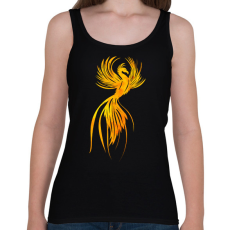 PRINTFASHION Főnix  - Női atléta - Fekete