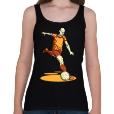PRINTFASHION Football - Női atléta - Fekete női trikó