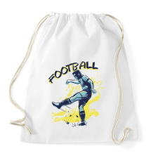 PRINTFASHION Football sport - Sportzsák, Tornazsák - Fehér tornazsák