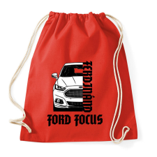 PRINTFASHION Ford Focus saját névvel   - Sportzsák, Tornazsák - Piros tornazsák
