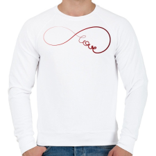 PRINTFASHION Forever1 - Férfi pulóver - Fehér férfi pulóver, kardigán