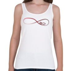 PRINTFASHION Forever2 - Női atléta - Fehér