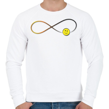 PRINTFASHION Forever5 - Férfi pulóver - Fehér férfi pulóver, kardigán