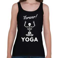 PRINTFASHION Forever Yoga - Női atléta - Fekete