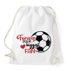 PRINTFASHION Forever Your Biggest Fan - Sportzsák, Tornazsák - Fehér