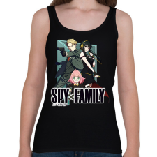 PRINTFASHION Forger család - Női atléta - Fekete női trikó