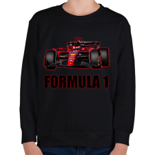 PRINTFASHION Forma 1 - Gyerek pulóver - Fekete gyerek pulóver, kardigán