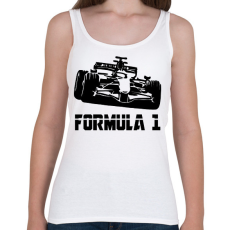 PRINTFASHION Formula 1 - Női atléta - Fehér