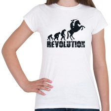 PRINTFASHION Forradalom - Női póló - Fehér női póló