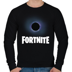 PRINTFASHION Fortnire Black Hole - Férfi pulóver - Fekete