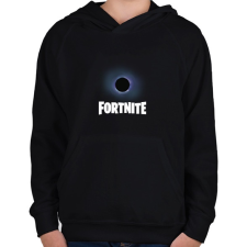 PRINTFASHION Fortnire Black Hole - Gyerek kapucnis pulóver - Fekete gyerek pulóver, kardigán