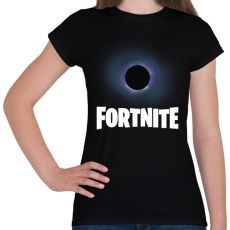 PRINTFASHION Fortnire Black Hole - Női póló - Fekete