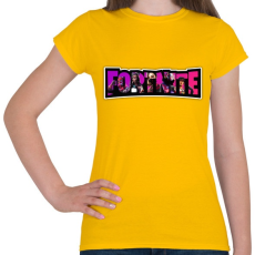 PRINTFASHION Fortnite10 - Női póló - Sárga