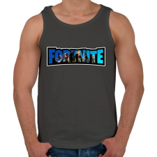 PRINTFASHION Fortnite4 - Férfi atléta - Sötétszürke atléta, trikó