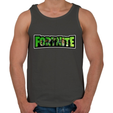 PRINTFASHION Fortnite6 - Férfi atléta - Sötétszürke atléta, trikó
