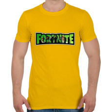 PRINTFASHION Fortnite6 - Férfi póló - Sárga