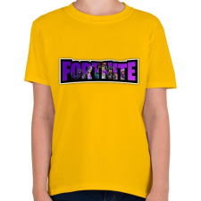 PRINTFASHION Fortnite8 - Gyerek póló - Sárga gyerek póló
