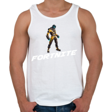 PRINTFASHION Fortnite 01 - Férfi atléta - Fehér