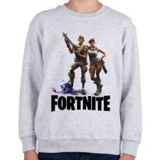 PRINTFASHION Fortnite #3 /Black/ - Gyerek pulóver - Sport szürke gyerek pulóver, kardigán