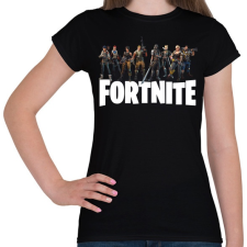 PRINTFASHION Fortnite #5 - Női póló - Fekete női póló