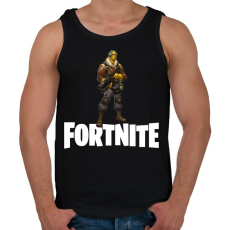 PRINTFASHION Fortnite #7 - Férfi atléta - Fekete
